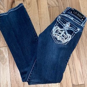 LA Idol Sequined Pocket Jeans